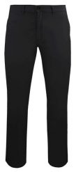 Męskie, Bawełniane Spodnie Typu Chinos - Victorio - Czarne. Czarne eleganckie spodnie męskie Victorio, bez wzorów, z bawełny. Za 269.00 zł.