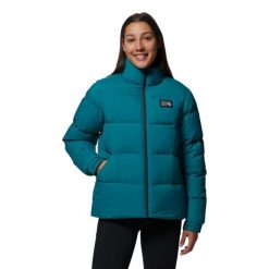 Damska kurtka puchowa Mountain Hardwear Nevadan Down. Zielone kurtki sportowe damskie MOUNTAIN HARDWEAR, s, bez wzorów, z puchu, bez ramiączek, bez kaptura, trekkingowe. Za 1,610.50 zł.