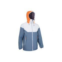 Kurtka żeglarska SAILING 100 męska. Niebieskie kurtki męskie TRIBORD, m, bez wzorów, z materiału, bez kaptura. Za 119.99 zł.