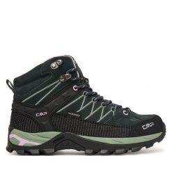 Trekkingi CMP. Zielone obuwie trekkingowe damskie CMP, bez zapięcia. Za 529.99 zł.