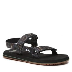 Sandały Quiksilver. Czarne sandały męskie Quiksilver, bez wzorów, bez zapięcia. Za 199.99 zł.