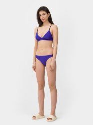 4F Dół od bikini damski XS. Fioletowe bikini 4F, xs, bez wzorów, z materiału. W wyprzedaży za 9.99 zł.
