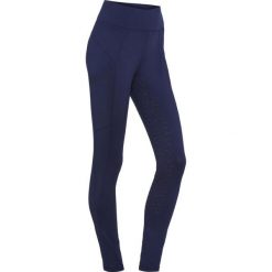 Damskie legginsy jeździeckie z pełną przyczepnością Equipage Vanda. Szare legginsy damskie EQUIPAGE, bez wzorów, z elastanu. Za 366.35 zł.