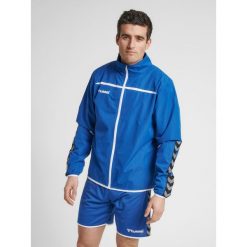 Hummel Kurtka sportowa hml Authentic Training Jacket niebieska. Białe kurtki męskie Hummel, m, bez wzorów, bez kaptura, do piłki ręcznej. Za 109.00 zł.