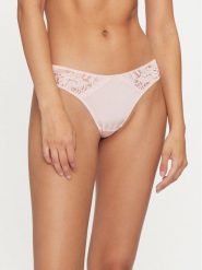 Hunkemöller Stringi Andrea 205413 Różowy. Czerwone majtki damskie Hunkemöller, z syntetyku. Za 39.99 zł.