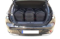 Torby Do Bagażnika Peugeot 308 Hatchback 2021+ 3Szt Kjust. Czarne torby podróżne damskie KJUST, bez wzorów, z kauczuku. Za 1,026.00 zł.