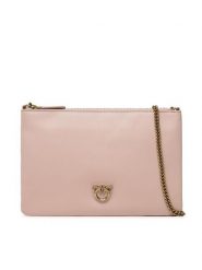 Pinko Torebka Flat Classic PE 23 PCPL 100455 A0F1 Różowy. Czerwone torebki do ręki damskie Pinko, bez wzorów, ze skóry, bez dodatków. Za 419.99 zł.