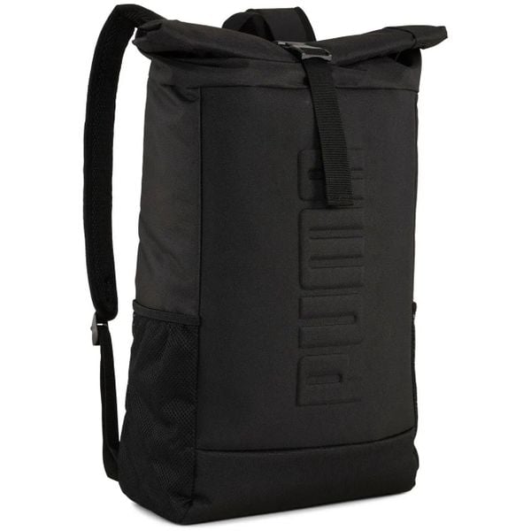 Plecak Puma S Rolltop Backpack 28.5L. Czarne plecaki męskie Puma, bez wzorów, z materiału. Za 290.00 zł.