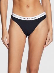 Tommy Hilfiger Figi klasyczne UW0UW03836 Granatowy. Niebieskie majtki damskie Tommy Hilfiger, z bawełny. Za 69.99 zł.
