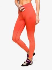 Legginsy wspinaczkowe damskie La Sportiva Patcha Leggins. Brązowe legginsy damskie La Sportiva, bez wzorów, z materiału. Za 224.39 zł.