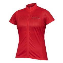 Damski jersey Endura Hummvee Ray II. Czerwone koszulki sportowe damskie ENDURA, bez wzorów, z jersey, bez ramiączek. Za 305.85 zł.
