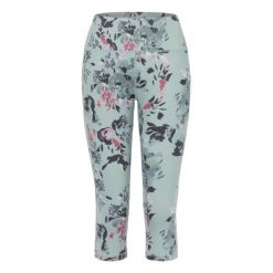 Legginsy 3/4 Damskie Kwiaty Influential II. Zielone legginsy damskie Dare 2B, bez wzorów. Za 143.99 zł.