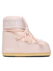Moon Boot Śniegowce 80D1409340 Różowy jasny. Czerwone śniegowce damskie Moon Boot, ze skóry, bez zapięcia. Za 809.99 zł.
