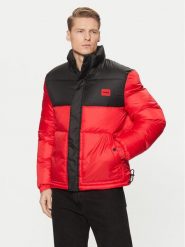 HUGO Kurtka zimowa Balto2411 50505904 Czerwony Slim Fit. Czerwone kurtki męskie Hugo, na zimę, m, bez wzorów, z syntetyku, bez kaptura. Za 979.99 zł.