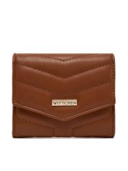 WITTCHEN Portfel 99-1Y-516-4 Brązowy. Brązowe portfele damskie Wittchen, ze skóry. Za 139.99 zł.
