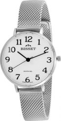 Zegarek Bisset Zegarek damski Bisset BIS116 srebrny. Szare zegarki damskie Bisset, srebrne. Za 432.00 zł.