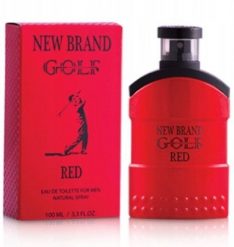 New Brand New Brand, Golf Red, Eau De Toilette, For Men, 100 ml For Men. Czerwone swetry męskie New Brand, m, bez wzorów, bez kołnierzyka, bez ramiączek. Za 60.68 zł.