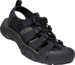 Keen Keen męskie sandały NEWPORT H2 TRIPLE BLACK 1022258 47. Czarne sandały męskie Keen, bez wzorów, sportowe, bez zapięcia. Za 519.99 zł.