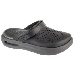 Klapki Crocs Inmotion Clog 209964-001 czarne. Czarne klapki męskie bez wzorów, bez zapięcia. Za 392.49 zł.