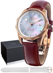 Zegarek damski Vostok Europe VS42-125B754 czerwony. Czerwone zegarki damskie Vostok Europe. Za 2,640.00 zł.