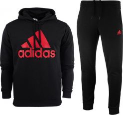 Adidas Dres męski adidas Big Logo Terry Track Suit czarny IP5553 S. Czarne komplety dresowe męskie Adidas, m, bez wzorów, z dresówki. Za 300.79 zł.