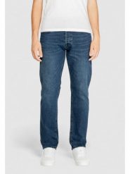 Jack & Jones Jeansy Mike 12258090 Niebieski Tapered Fit. Niebieskie jeansy męskie Jack & Jones, z bawełny. Za 119.99 zł.
