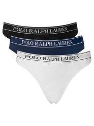 Polo Ralph Lauren Komplet stringów 4P0708 Kolorowy. Majtki damskie Polo Ralph Lauren, z bawełny. Za 353.99 zł.