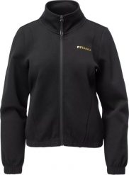 FITANU Damska bluza Fitanu FEYLANA W czarny rozmiar XS. Czarne bluzy damskie FITANU, xs, bez wzorów, bez ramiączek, bez kaptura. Za 306.26 zł.