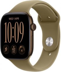 Smartwatch Apple Watch Series 12 46mm Dark Bronze/Olive Band M/L (MJEU4ET/A). Brązowe zegarki smartwatch Apple, bez wzorów. Za 2,383.73 zł.