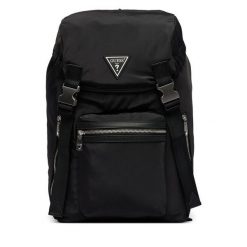Plecak Guess. Czarne plecaki męskie Guess, z aplikacjami, sportowe. Za 589.99 zł.