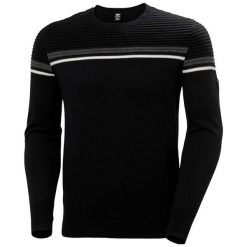 Bluza z dzianiny Helly Hansen Carv. Czarne bluzy damskie Helly Hansen, s, bez wzorów, z dzianiny, bez ramiączek, bez kaptura. Za 724.50 zł.
