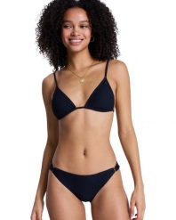 Zestaw trójkątny bikini damski ROXY ISLAND. Szare stroje kąpielowe damskie Roxy, xl, bez wzorów, z elastanu. Za 299.99 zł.