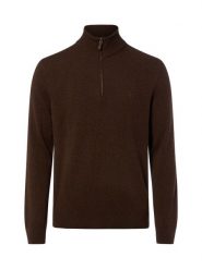 Polo Ralph Lauren sweter z wełny typu troyer Mężczyźni Wełna brązowy, XXL. Brązowe swetry męskie Polo Ralph Lauren, m, bez wzorów, z wełny, bez kołnierzyka, bez ramiączek. Za 1,199.95 zł.
