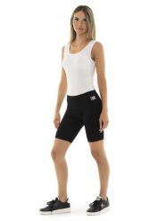 Legginsy miękki z bawełna na trening na siłownia. Czarne legginsy damskie LEONE 1947 APPAREL, bez wzorów, z bawełny. Za 138.93 zł.
