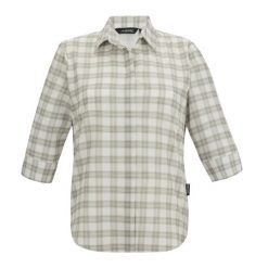 Bluzka damska Regatta Keralin. Brązowe bluzki damskie Regatta, bez wzorów, eleganckie, bez kołnierzyka, bez ramiączek. Za 229.99 zł.