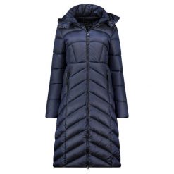 Kurtka damska Geographical Norway BLANCHE LONG NAVY DB LADY 0116 NAVY. Niebieskie kurtki sportowe damskie Geographical Norway, bez wzorów, bez ramiączek, bez kaptura. Za 249.00 zł.