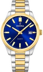 Zegarek Festina Acero Clasico męski 42 mm (20738/3). Zegarki męskie Festina, bez wzorów. Za 452.99 zł.