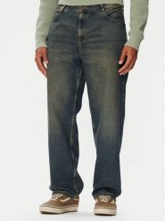 Quiksilver Jeansy EQYDP03509 Niebieski Relaxed Fit. Niebieskie jeansy męskie Quiksilver, z bawełny. Za 369.99 zł.