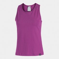 Tank top sportowy damski Joma Oasis. Czerwone koszulki sportowe damskie Joma, s, bez wzorów, bez ramiączek, na fitness i siłownię. Za 113.99 zł.