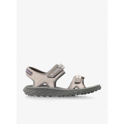 Sandały turystyczne damskie Columbia Konos Hiker 2-Strap. Brązowe sandały damskie Columbia, bez wzorów, bez obcasa, bez zapięcia. Za 235.99 zł.