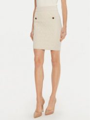 Marciano Guess Spódnica ołówkowa Hermione 4BGD01 5661Z Beżowy Slim Fit. Brązowe spódnice damskie Marciano Guess, xl, z aplikacjami, z syntetyku, ołówkowe. Za 295.00 zł.