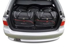 Torby Do Bagażnika Bmw 5 Touring 2003-2010 5Szt Kjust. Czarne torby podróżne damskie KJUST, bez wzorów, z kauczuku. Za 1,542.00 zł.