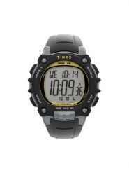 Timex Zegarek Ironman Classic TW5M64600 Czarny. Czarne, cyfrowe zegarki męskie Timex, bez wzorów. Za 329.99 zł.