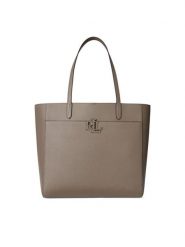 LAUREN RALPH LAUREN Torebka Large Cameryn 431960183009 Brązowy. Brązowe shopperki damskie Lauren Ralph Lauren, bez wzorów, ze skóry, bez dodatków. Za 1,699.00 zł.