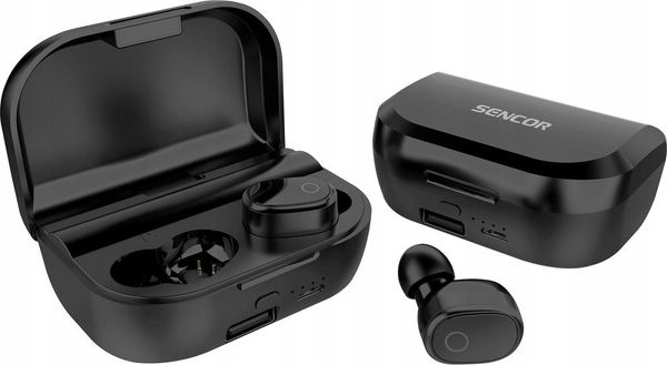 Słuchawki Sencor SEP 520BT czarne. Czarne słuchawki bezprzewodowe Sencor. Za 93.98 zł.