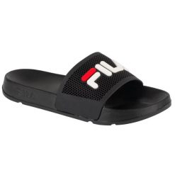Klapki Fila Morro Bay Slipper FFM0411-80010 granatowe niebieskie. Niebieskie klapki męskie bez wzorów, z tworzywa sztucznego, bez zapięcia. Za 141.77 zł.