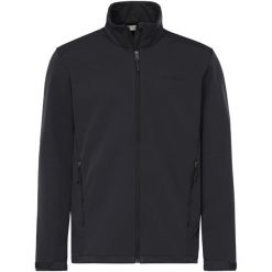 Kurtka softshellowa M Everhike Softshell J. Czarne kurtki sportowe męskie Vaude, m, bez wzorów, z materiału, bez kaptura, trekkingowe. Za 496.45 zł.