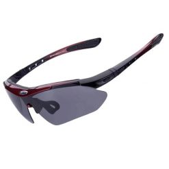 Polaryzacyjne okulary rowerowe ROCKBROS. Czarne okulary przeciwsłoneczne damskie ROCKBROS. Za 108.78 zł.