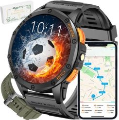 Zegarek Komunijny SMARTWATCH -GPS-GRAVITY GT24-5 BK/GN/BK. Zegarki smartwatch Gravity, bez wzorów. Za 453.56 zł.