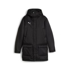 Puma Kurtka Teamfinal Winter 65856903. Czarne kurtki męskie Puma, xl, bez wzorów, sportowe, bez kaptura. Za 466.99 zł.